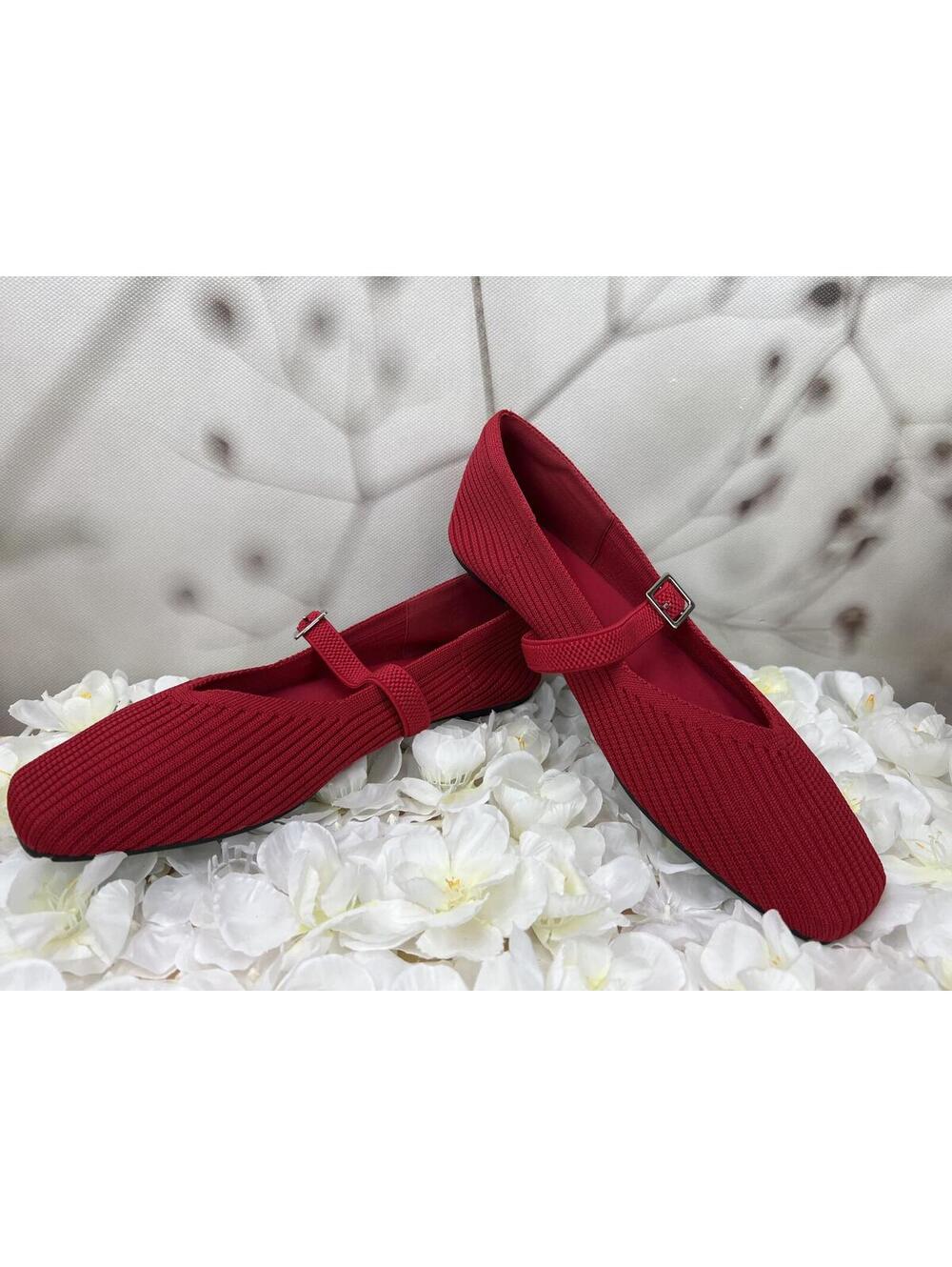 NEW with tag Red flats, memory soles - Picture 7 of 8